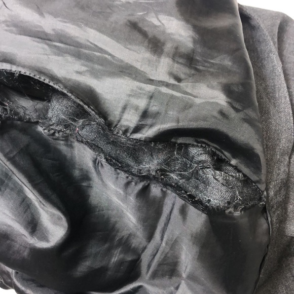 Harve Benard Wool Cropped Cuffed Bottom Trousers - Picture 6 of 14